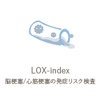 LOX-index 脳梗塞・心筋梗塞の発症リスク検査